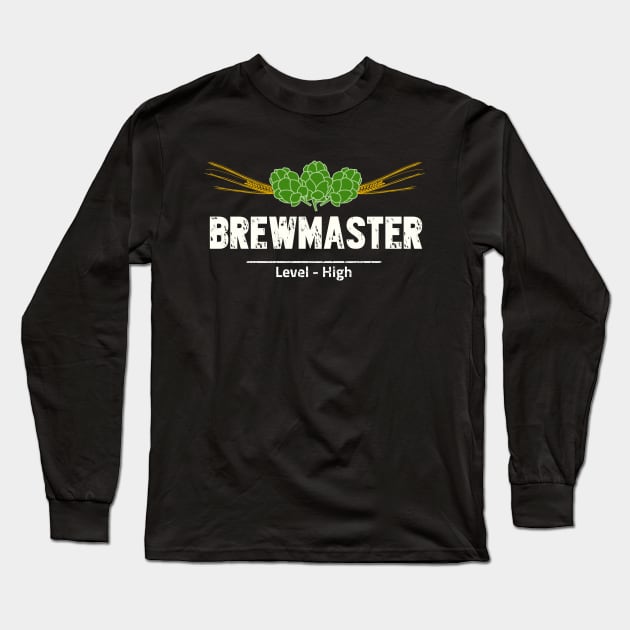 Brewmaster T-Shirt - Home Brewing Craft Beer Brewer Gift Tee Long Sleeve T-Shirt by Ilyashop
